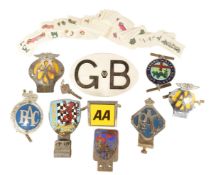 COLLECTION OF VINTAGE CLASSIC CAR BADGES