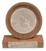 WWII SECOND WORLD WAR GERMAN U-BOAT 995 MEMORIAL PIECE