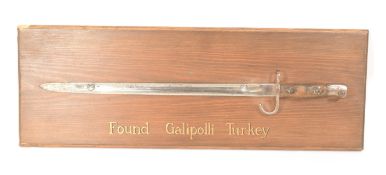 WWI FIRST WORLD WAR 1907 PATTERN HOOKED QUILLON BAYONET