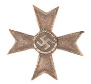 WWII SECOND WORLD WAR GERMAN WAR MERIT CROSS 1ST CLASS