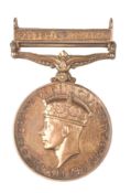 KING GEORGE VI GENERAL SERVICE MEDAL PALESTINE 1945-48