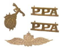 WWII SECOND WORLD WAR POPSKIS PRIVATE ARMY BADGES