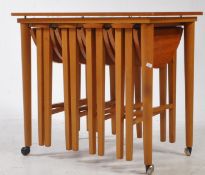 POUL HUNDEVAD MANNER - MID CENTURY NEST OF TABLES