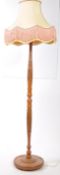 VINTAGE 20TH CENTURY CHINESE STYLE CARVED STANDARD LAMP