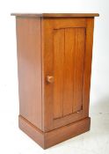 EDWARDIAN WALNUT ARTS & CRAFTS POT - BEDSIDE CABINET CUPBOARD