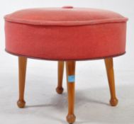 SHERBOURNE FURNITURE - VINTAGE 20TH CENTURY FOOTSTOOL