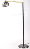 ITALIAN MODERN DESIGN - INDUSTRIAL BLACK & GOLD FLOOR STANDARD LAMP