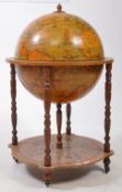 VINTAGE 20TH CENTURY GLOBE DRINKS COCKTAIL CABINET