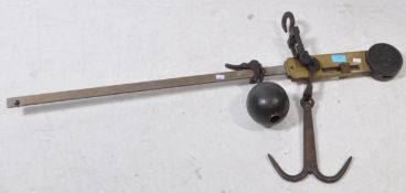 1947 CROWN REGULATION INDUSTRIAL YARD BALANCE WEIGHING SCALES