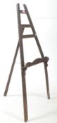 VINTAGE 20TH CENTURY TEAK FLOOR STANDING ARTIST'S EASEL