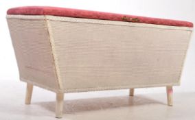 LLOYD LOOM - VINTAGE MID CENTURY OTTOMAN