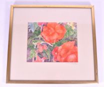 SUSZIE VIGNOLES - LATE 20TH 1980S WATERCOLOUR PAINTING