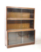 MID CENTURY SIMPLEX MANNER LAWYER'S STACKING BOOKCASE