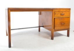 EARLY 20TH CENTURY AIR MINISTRY STYLE OAK DESK