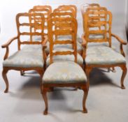 SET OF TEN 19TH CENTURY FRENCH WALNUT DINING CHAIRS