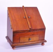 EARLY 20TH CENTURY MAHOGANY DESK TIDY