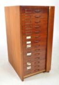 1920S OAK PEDESTAL FILING CABINET