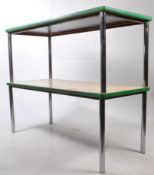PAIR OF VINTAGE INDUSTRIAL WORK TABLES