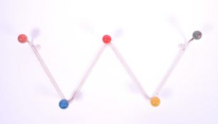 MID CENTURY ATOMIC ZIG ZAG SPACE AGE COAT RACK