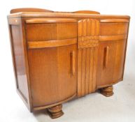 1940S LIGHT OAK SIDEBOARD CREDENZA