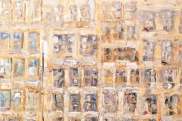 VINTAGE 20TH CENTURY OIL ON CANVAS HARBOUR LANDSCAPE