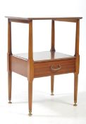 NATHAN FURNITURE - MID CENTURY TEAK SIDE TABLE