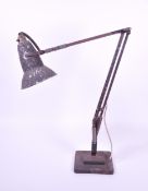 HERBERT TERRY - MID CENTURY BLACK ANGLEPOISE LAMP 1227