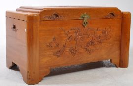 MID CENTURY CHINESE CAMPHOR BLANKET BOX