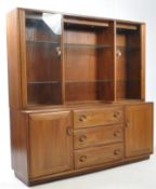 LUCIAN ERCOLANI FOR ERCOL - WINDSOR RANGE ELM HIGHBOARD