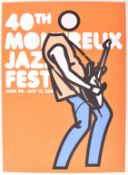 JULIAN OPIE - STEVE GUITAR, MONTREUX JAZZ FESTIVAL 2006 POSTER