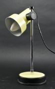 VENETA LUMI - ITALIAN MID CENTURY 1970S YELLOW METAL DESK LAMP