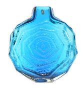 GEOFFREY BAXTER FOR WHITEFRIARS - BANJO KINGFISHER BLUE VASE