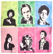 DAVID HUDSON (BRITISH) AFTER BANKSY - 27 CLUB