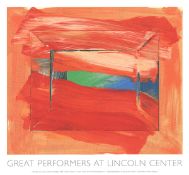 HOWARD HODGKIN - 2003 SERIGRAPH GREAT PERFORMERS POSTER