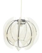 PAUL SECON FOR SOMPEX - 1970S CEILING LIGHT SHADE