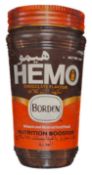HEMO BORDEN - VINTAGE ADVERTISING CHOCOLATE DRINK TIN SIGN