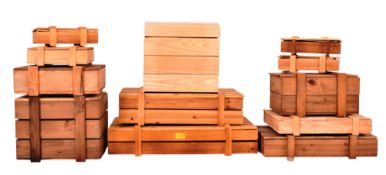 LARGE COLLECTION OF BOXED THOMAS PACCONI MUSEUM CHRISTMAS DECORATIONS