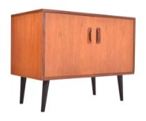 VICTOR B. WILKINS X G-PLAN - FRESCO - MID CENTURY TEAK TWIN CUPBOARD ON LEGS