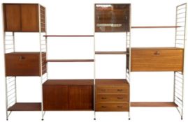 ROBERT HEAL FOR STAPLES - LADDERAX - FOUR-BAY WALL UNIT