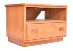 ERCOL - MODEL 1130 - SOLID ELM TV UNIT