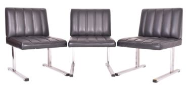 ESKO PAJAMIES FOR MERVA - MATCHING SET OF THREE FINNISH MODULAR CHAIRS