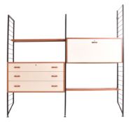 ROBERT HEAL FOR STAPLES - LADDERAX - TWO-BAY MODULAR WALL UNIT