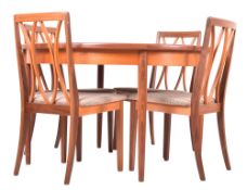 G PLAN - RETRO TEAK DINING TABLE AND MATCHING CHAIRS