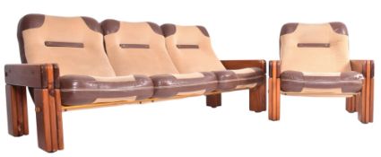 POST & RAIL FURNITURE, QUEENSLAND - MODULAR FOUR SEATER CORNER SOFA