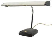 RETRO 1980S PLASTIC GOOSENECK DESK STUDY LAMP