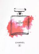 CHANEL NO. 5 - VINTAGE ADVERTISING POSTER, FRAMED