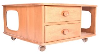 ERCOL - PANDORA SOLID ELM COFFEE TABLE