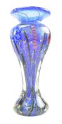 VANDERMARK MERRITT - VINTAGE AMERICAN STUDIO ART GLASS VASE OF ORGANIC FORM