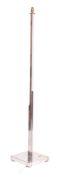 ART DECO CIRCA 1930S CHROME FLOOR STANDARD LAMP