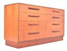WILKINS FOR G PLAN - FRESCO RANGE DOUBLE BANK CHEST OF DRAWERS